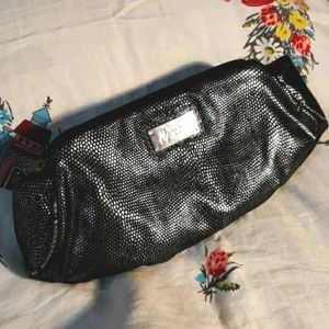 Marciano Leather Snake Clutch